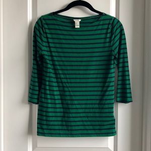 Nautical striped tees